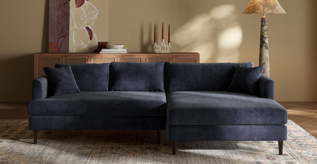 Lucerne Right-Facing Sectional with Extra-Wide Chaise