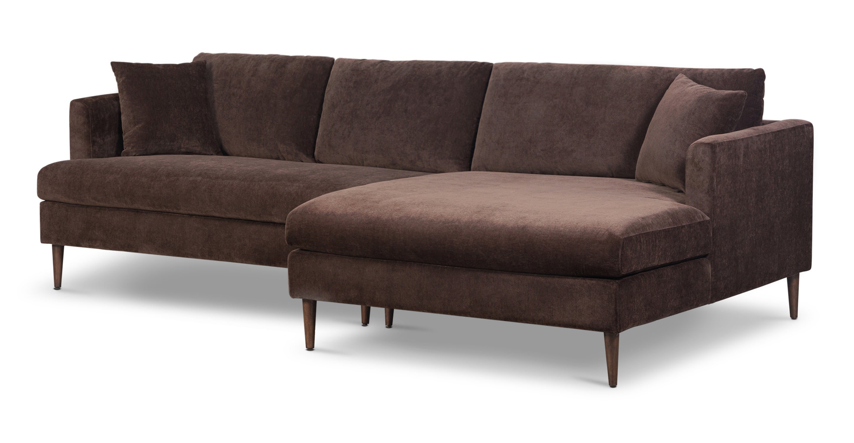 Lucerne Right-Facing Sectional with Extra-Wide Chaise