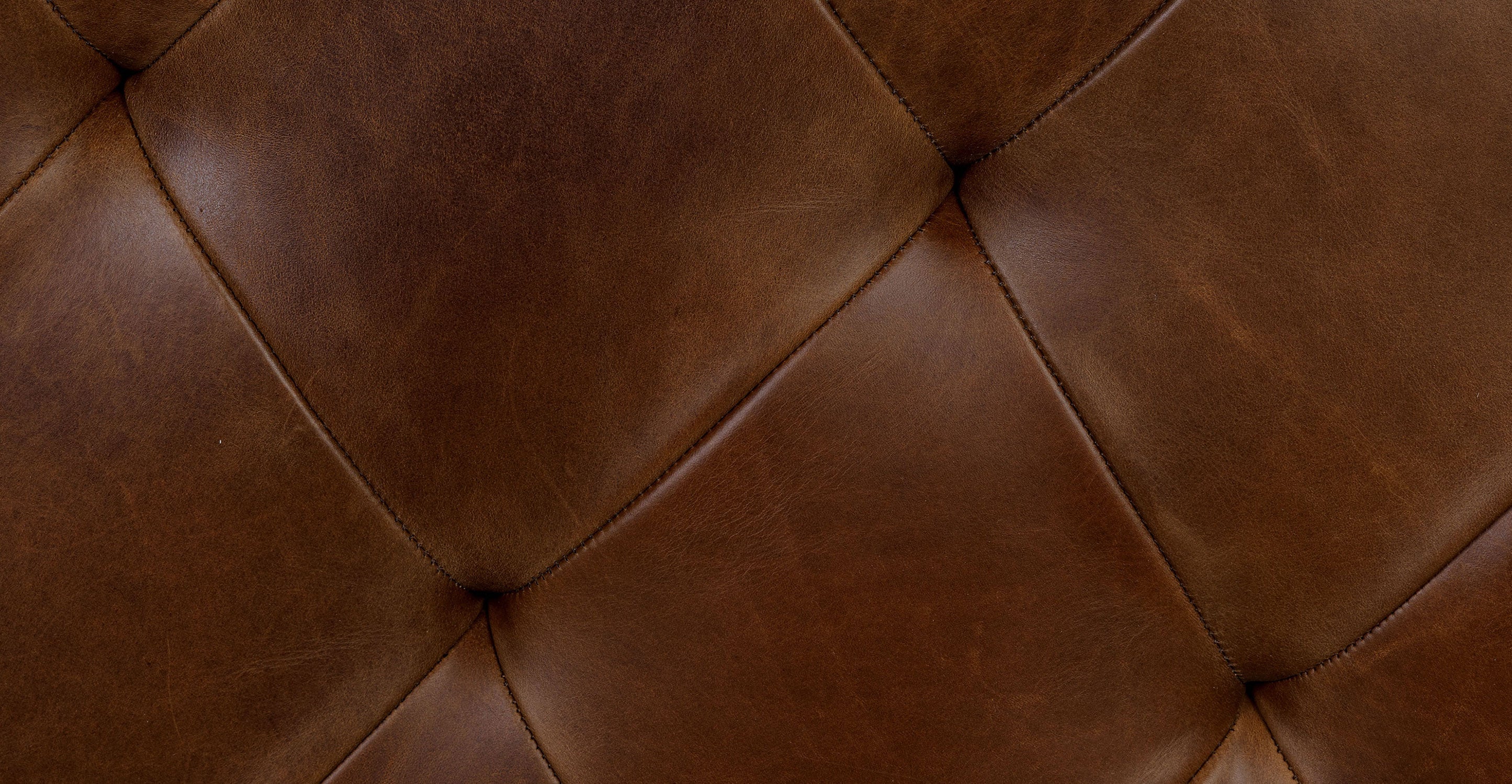 Zahra Leather Storage Ottoman