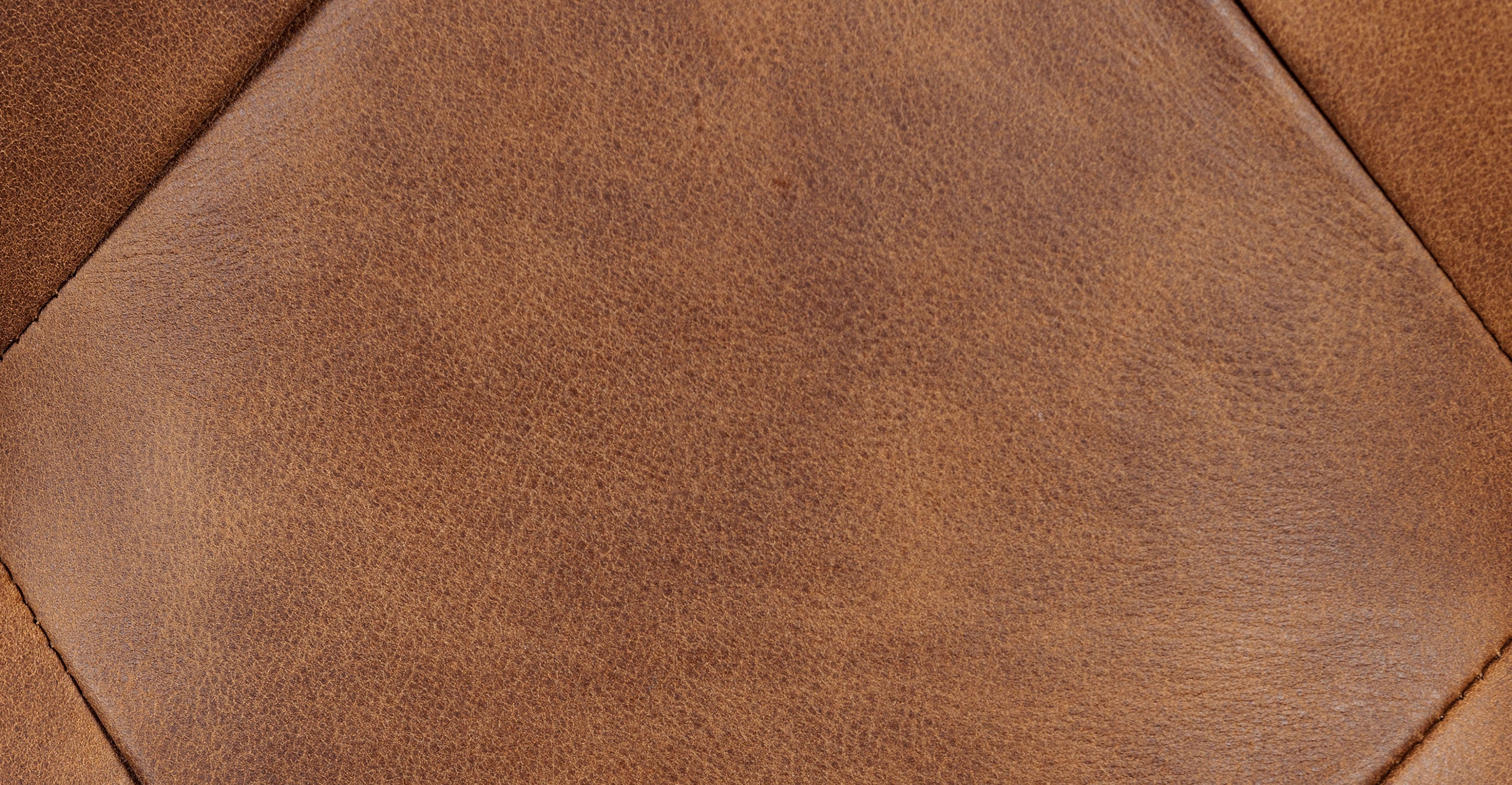 Zahra Leather Storage Ottoman