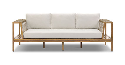 Brizo 90.5 Outdoor Daybed Sofa