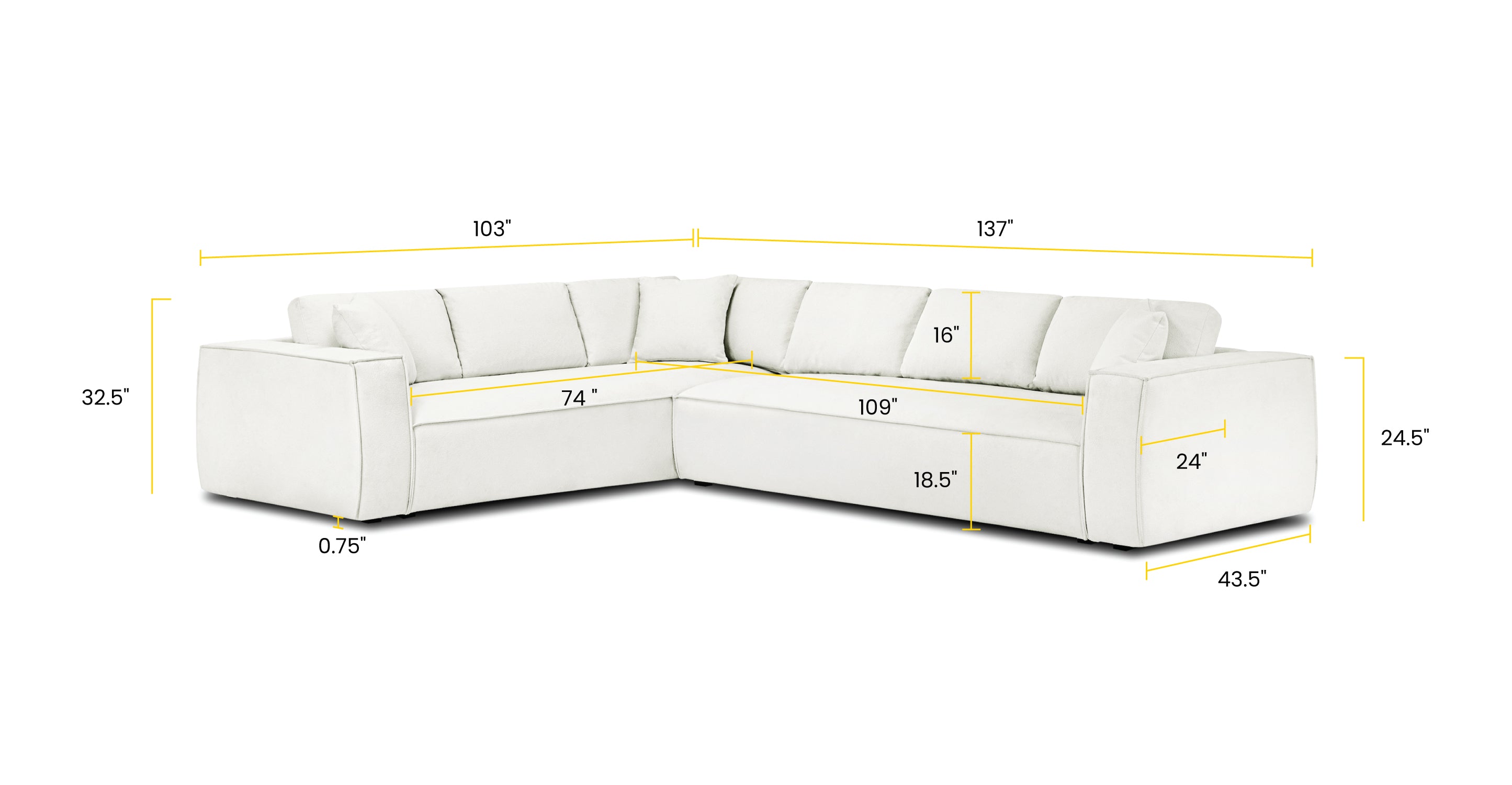 Positano Corner Sectional