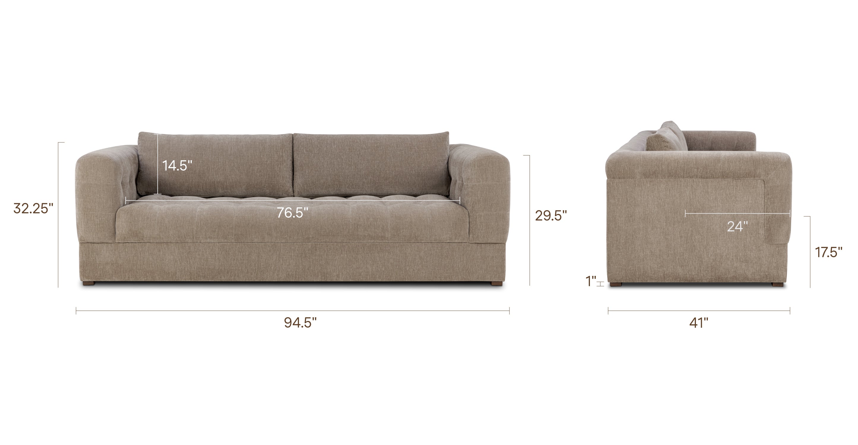 Duke 95 Sofa