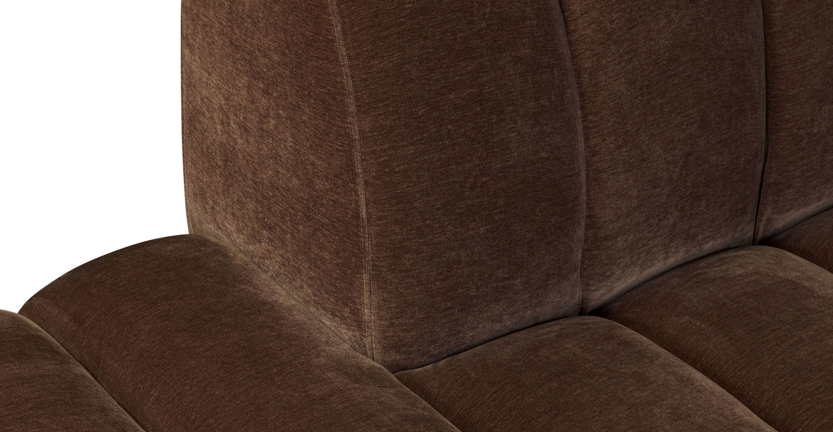 Pomona 125 Left-Facing Bumper Sectional