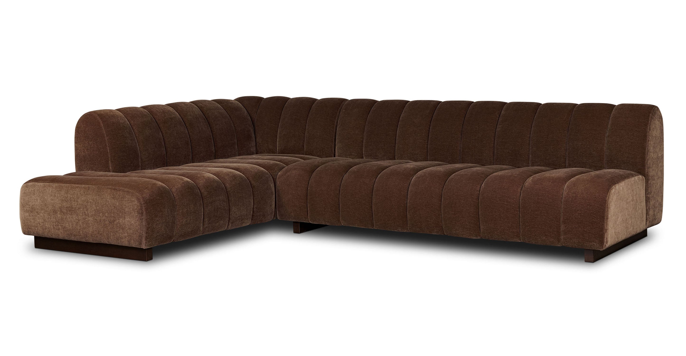 Pomona 125 Left-Facing Bumper Sectional