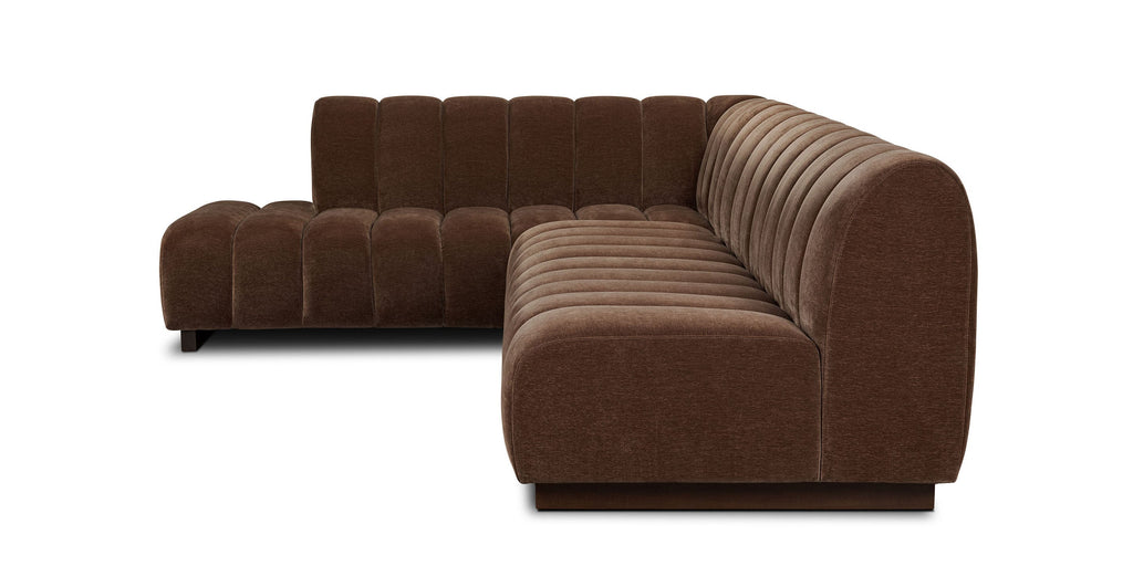 Pomona 125 Left-Facing Bumper Sectional