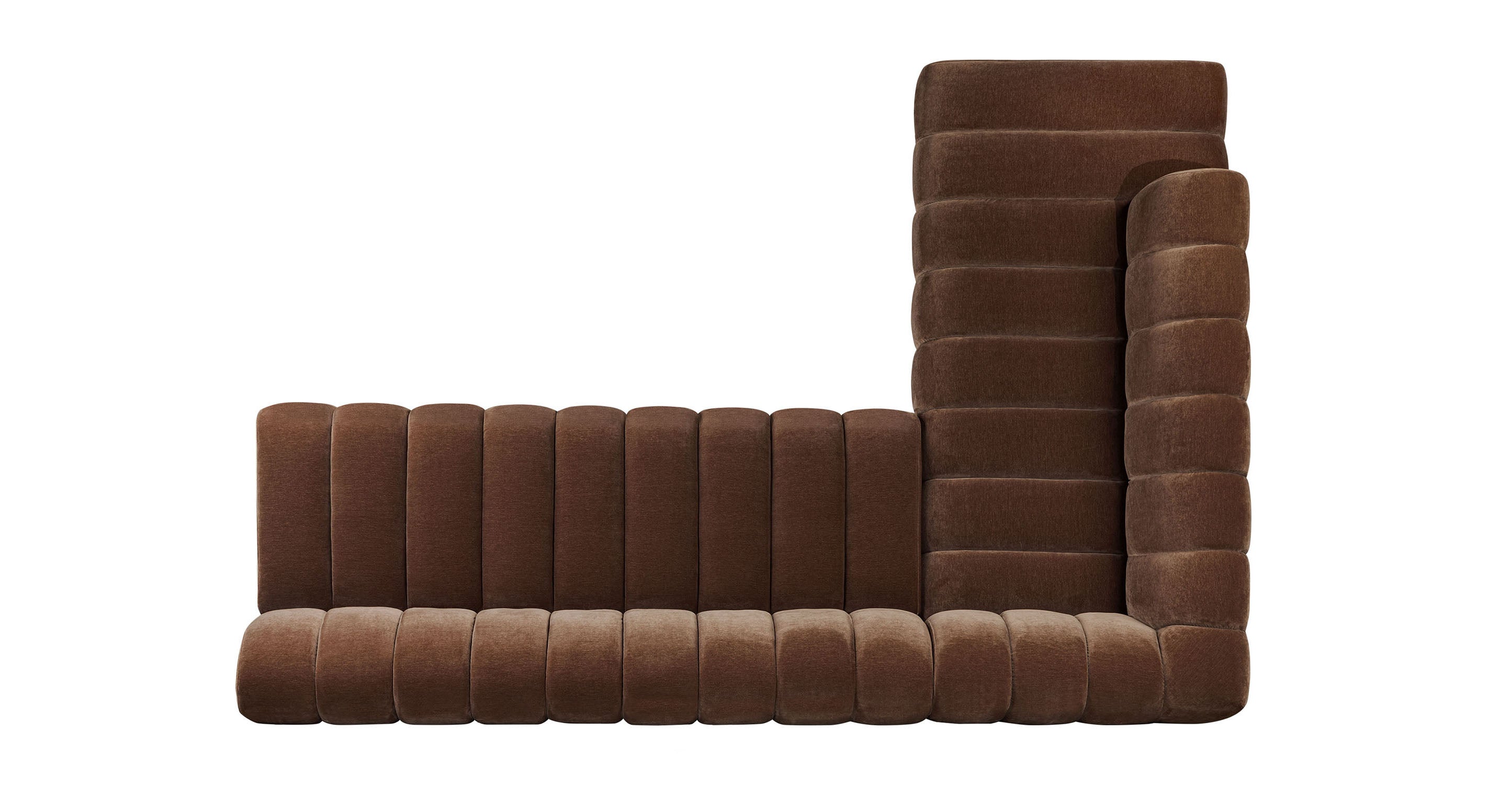 Pomona 125 Left-Facing Bumper Sectional