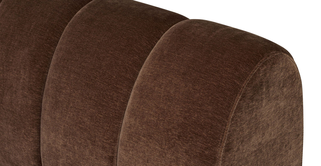 Pomona 125 Left-Facing Bumper Sectional