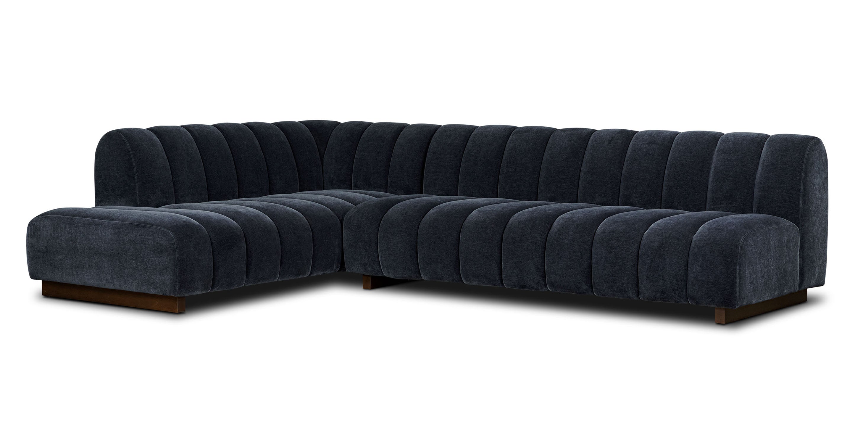 Pomona 125 Left-Facing Bumper Sectional
