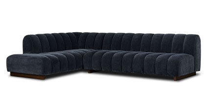 Pomona 125 Left-Facing Bumper Sectional