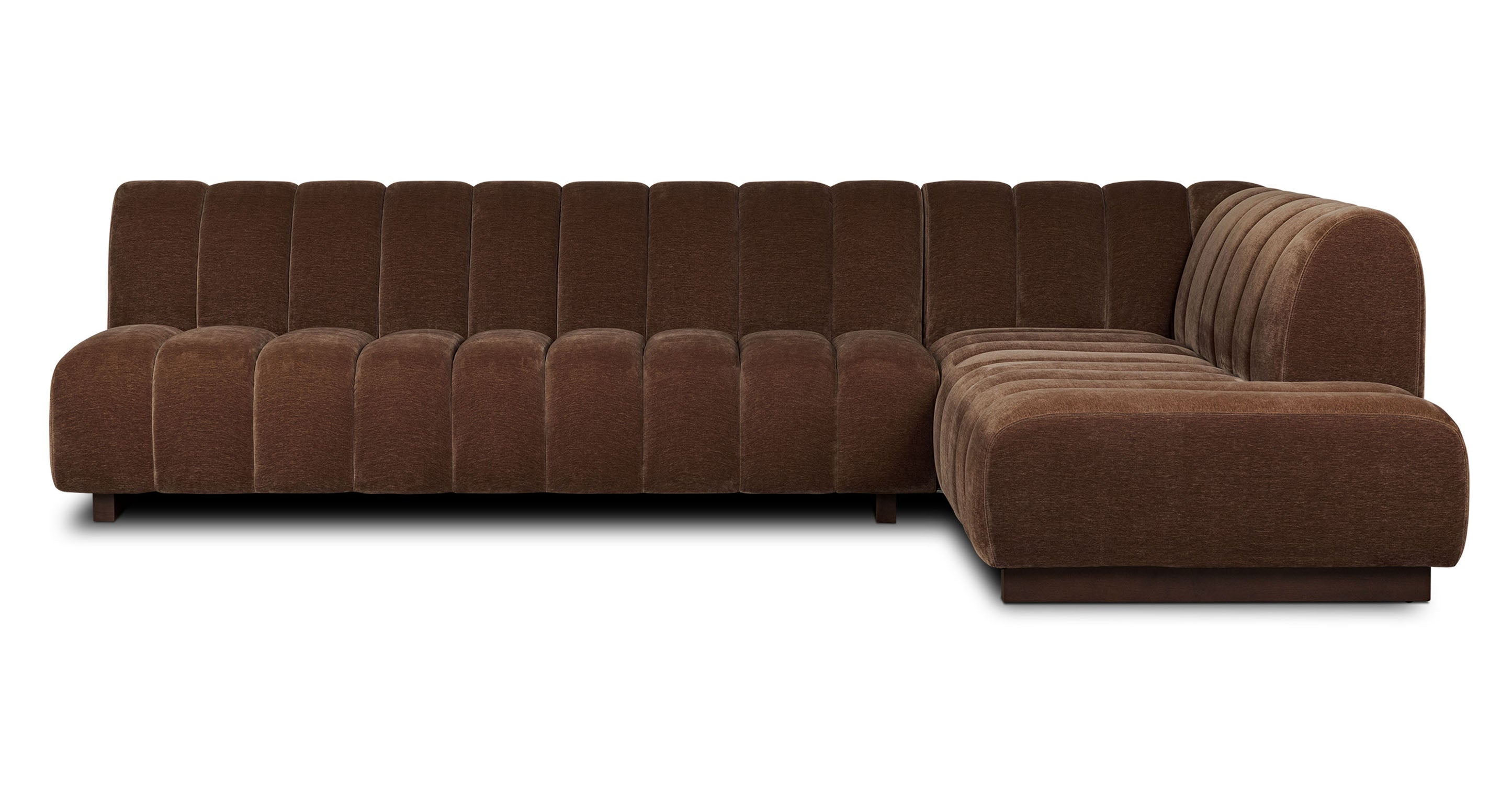 Pomona 125 Right-Facing Bumper Sectional