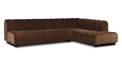 Pomona 125 Right-Facing Bumper Sectional