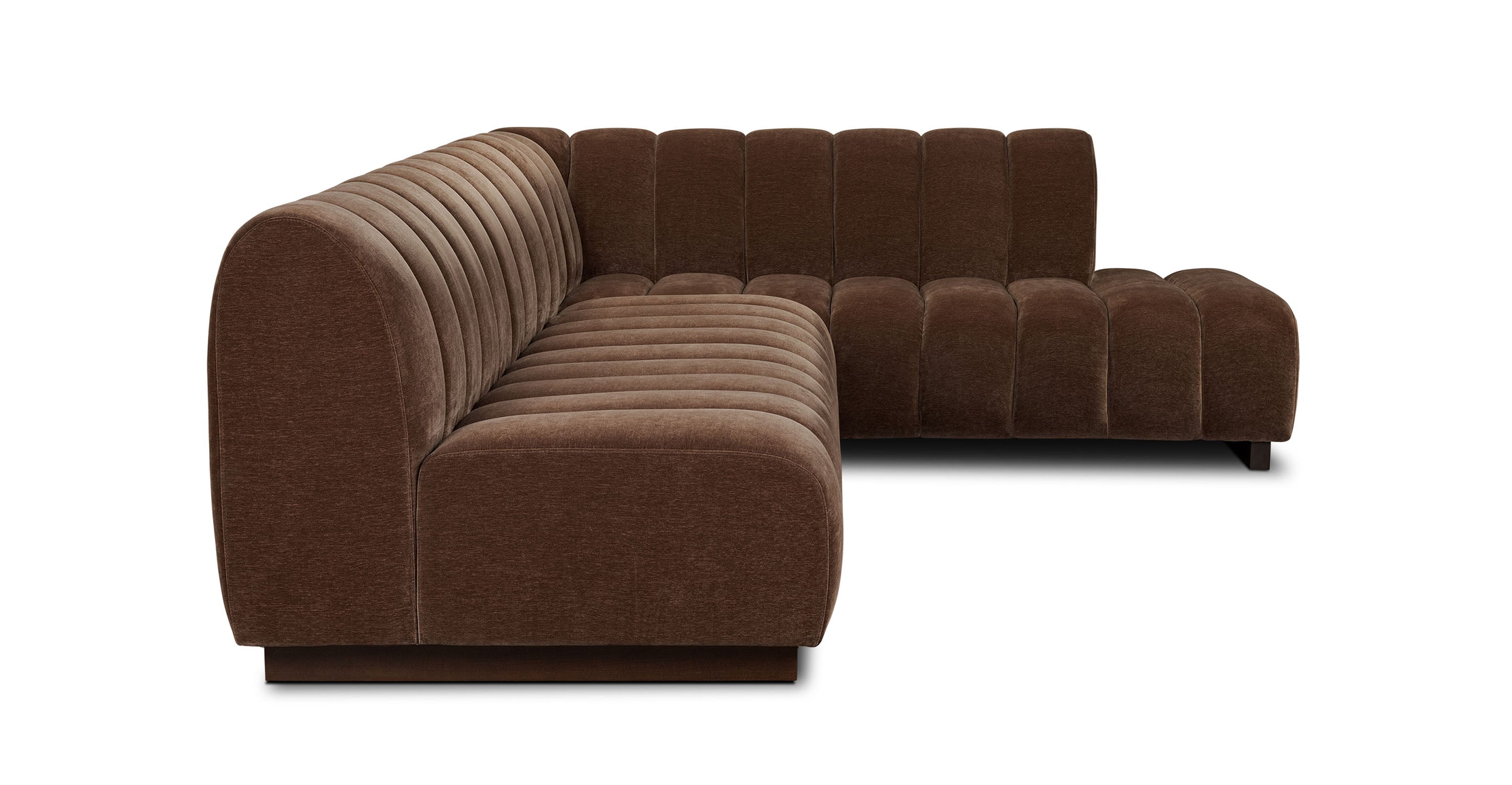 Pomona 125 Right-Facing Bumper Sectional