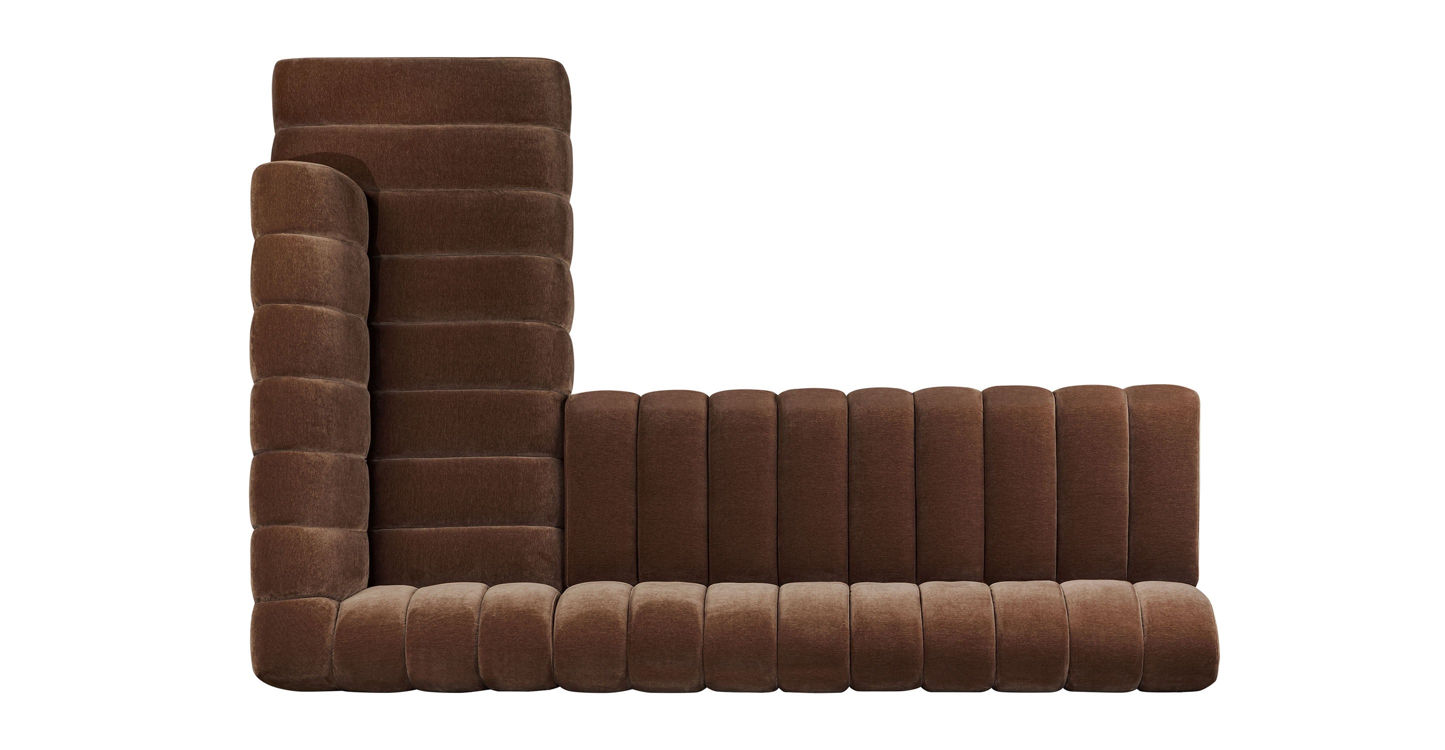 Pomona 125 Right-Facing Bumper Sectional