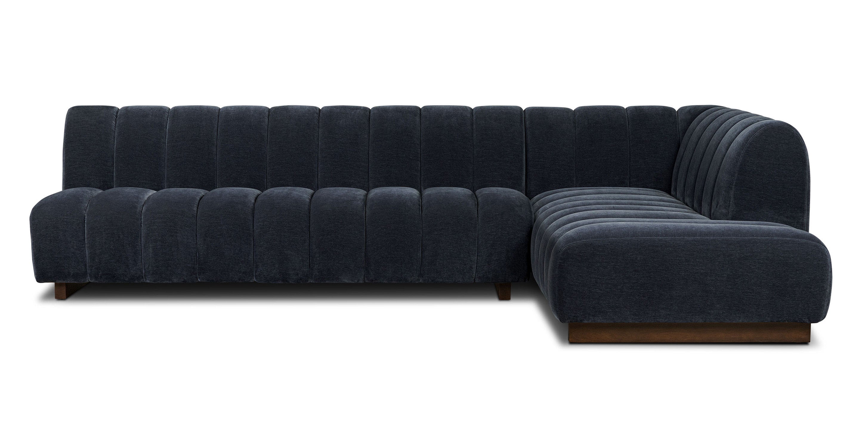 Pomona 125 Right-Facing Bumper Sectional