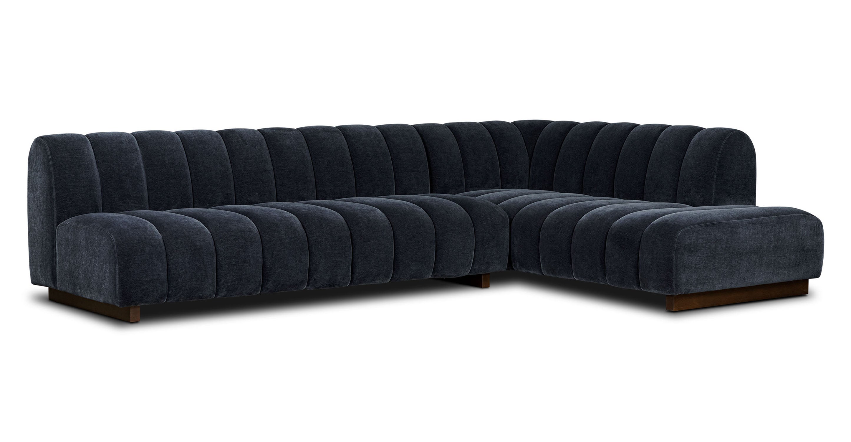Pomona 125 Right-Facing Bumper Sectional