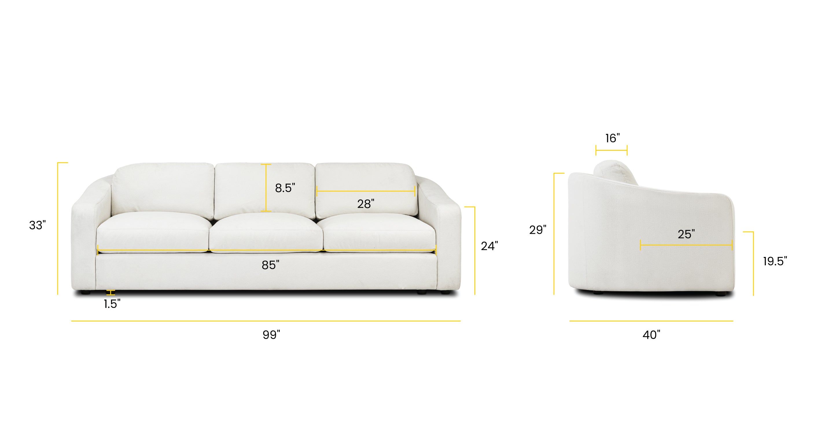 Lismore 99 Sofa