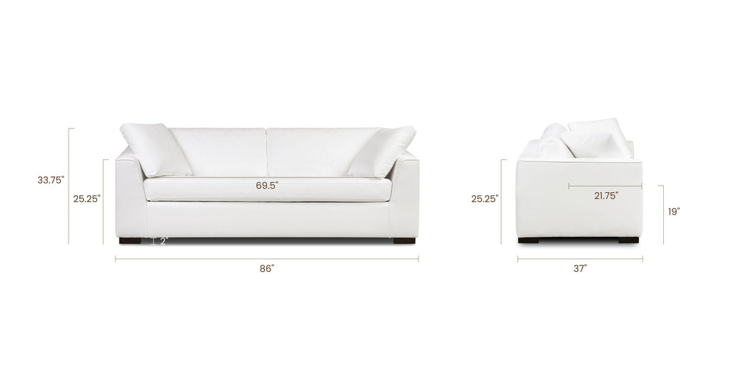 Capri 86 Pull-Out Sofa Bed