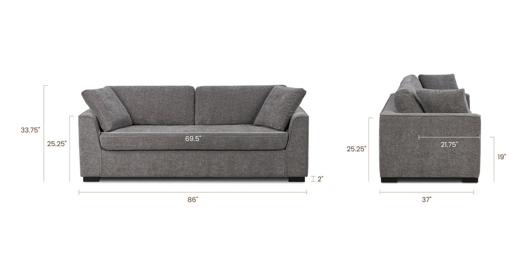 Capri 86 Pull-Out Sofa Bed