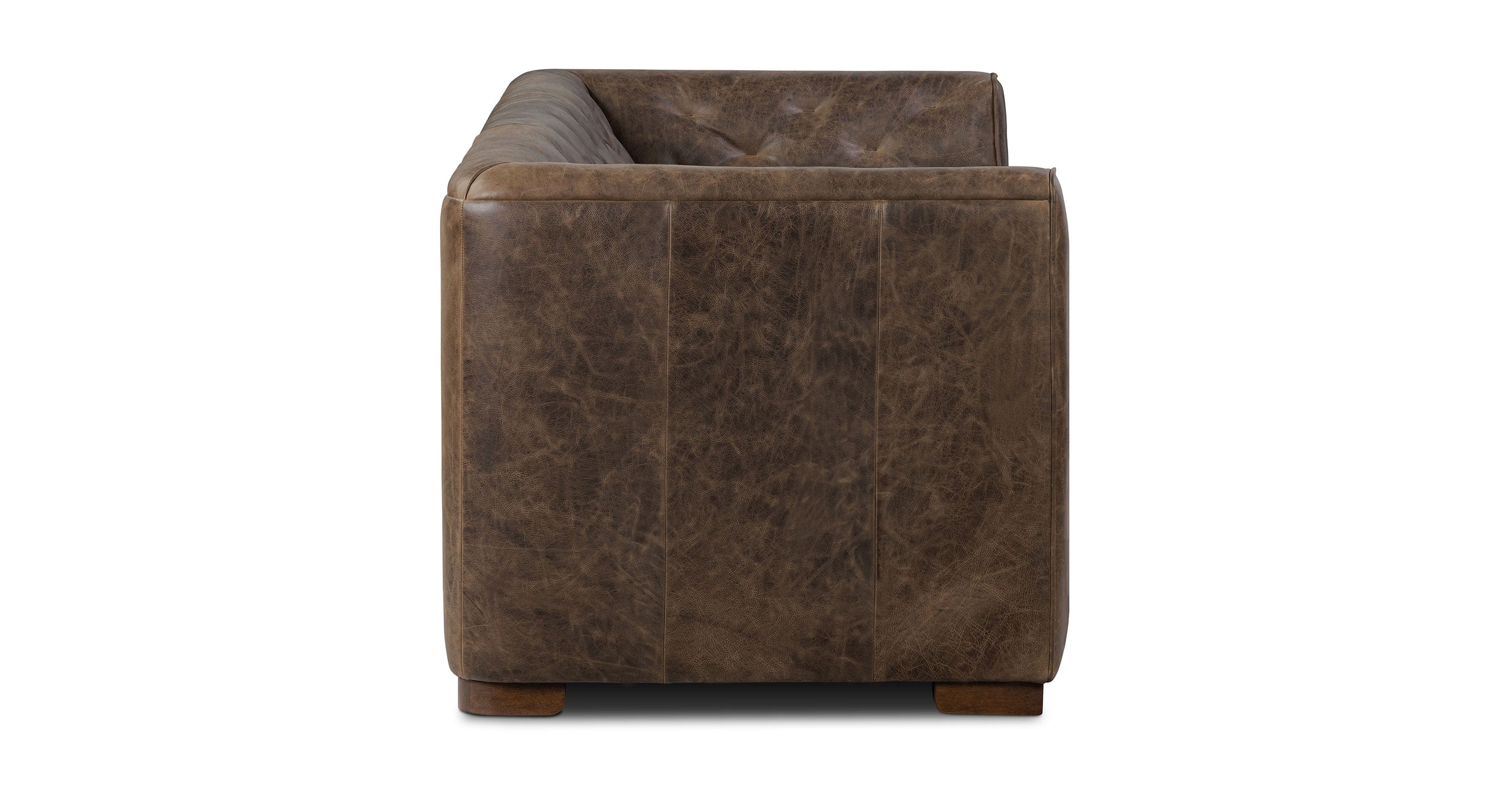 Essex 86 Leather Pull-Out Convertible Sleeper Sofa