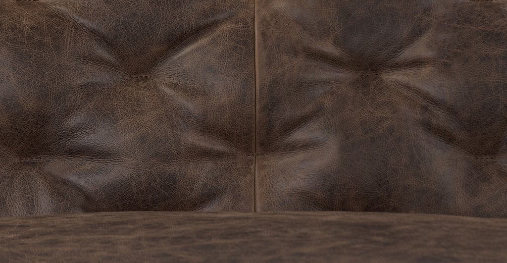 Essex 86 Leather Pull-Out Convertible Sleeper Sofa