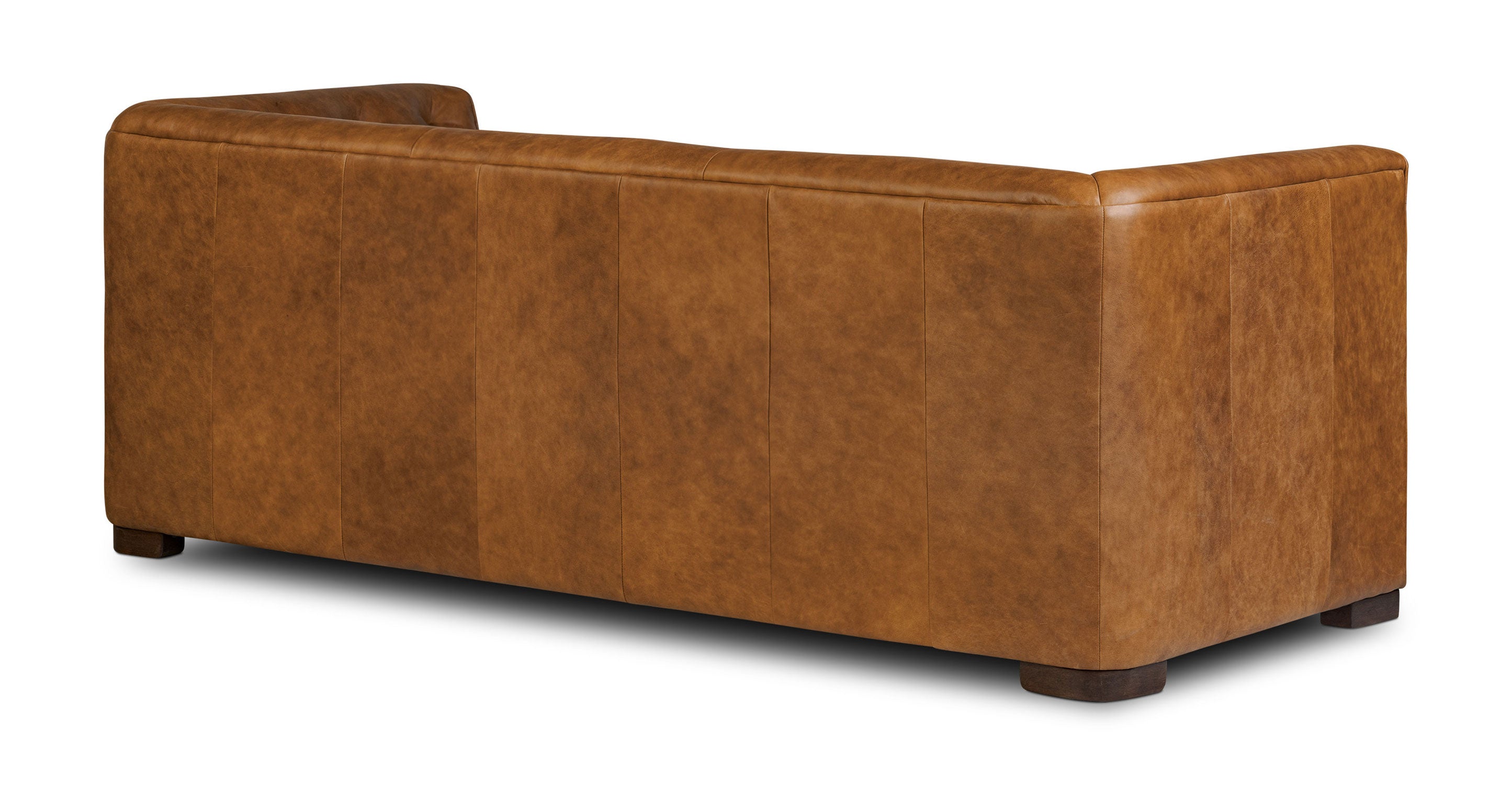 Essex 86 Leather Pull-Out Convertible Sleeper Sofa
