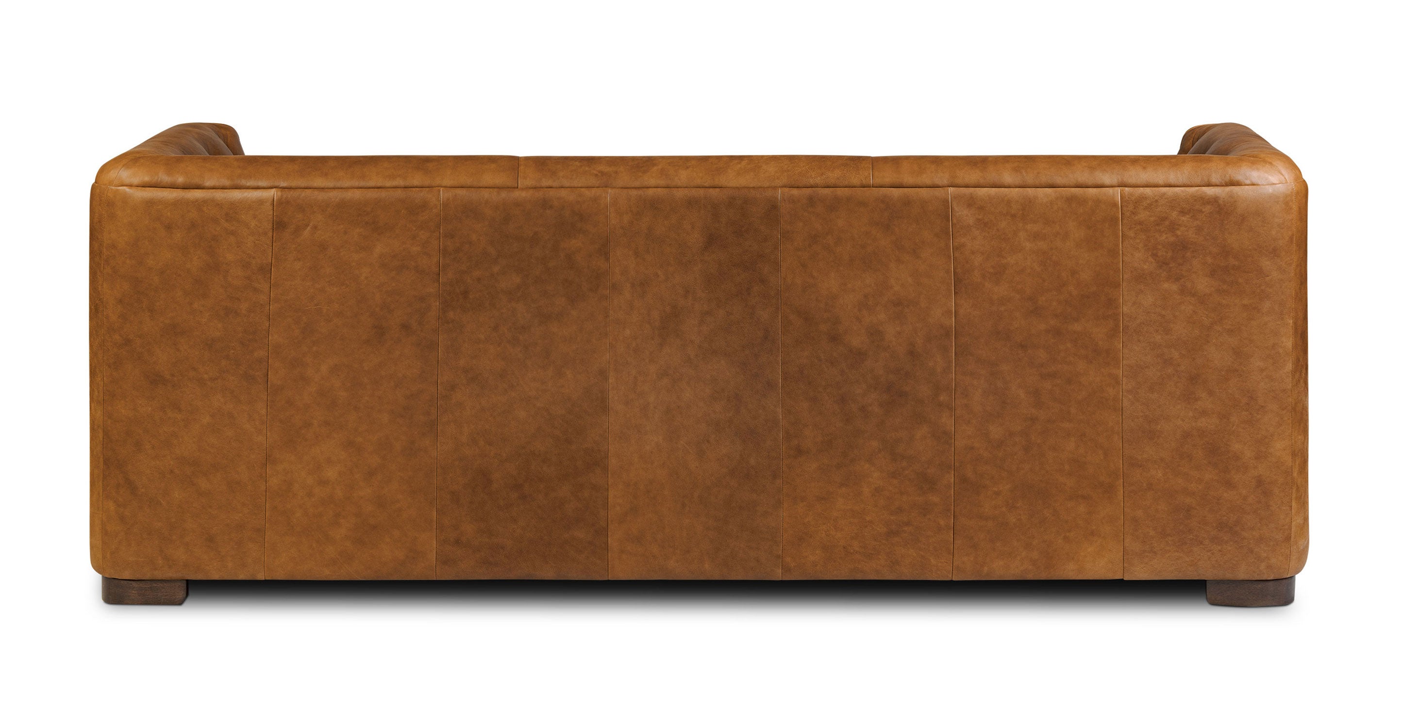 Essex 86 Leather Pull-Out Convertible Sleeper Sofa