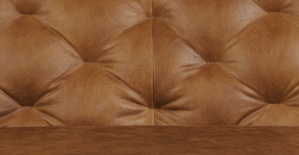 Essex 86 Leather Pull-Out Convertible Sleeper Sofa