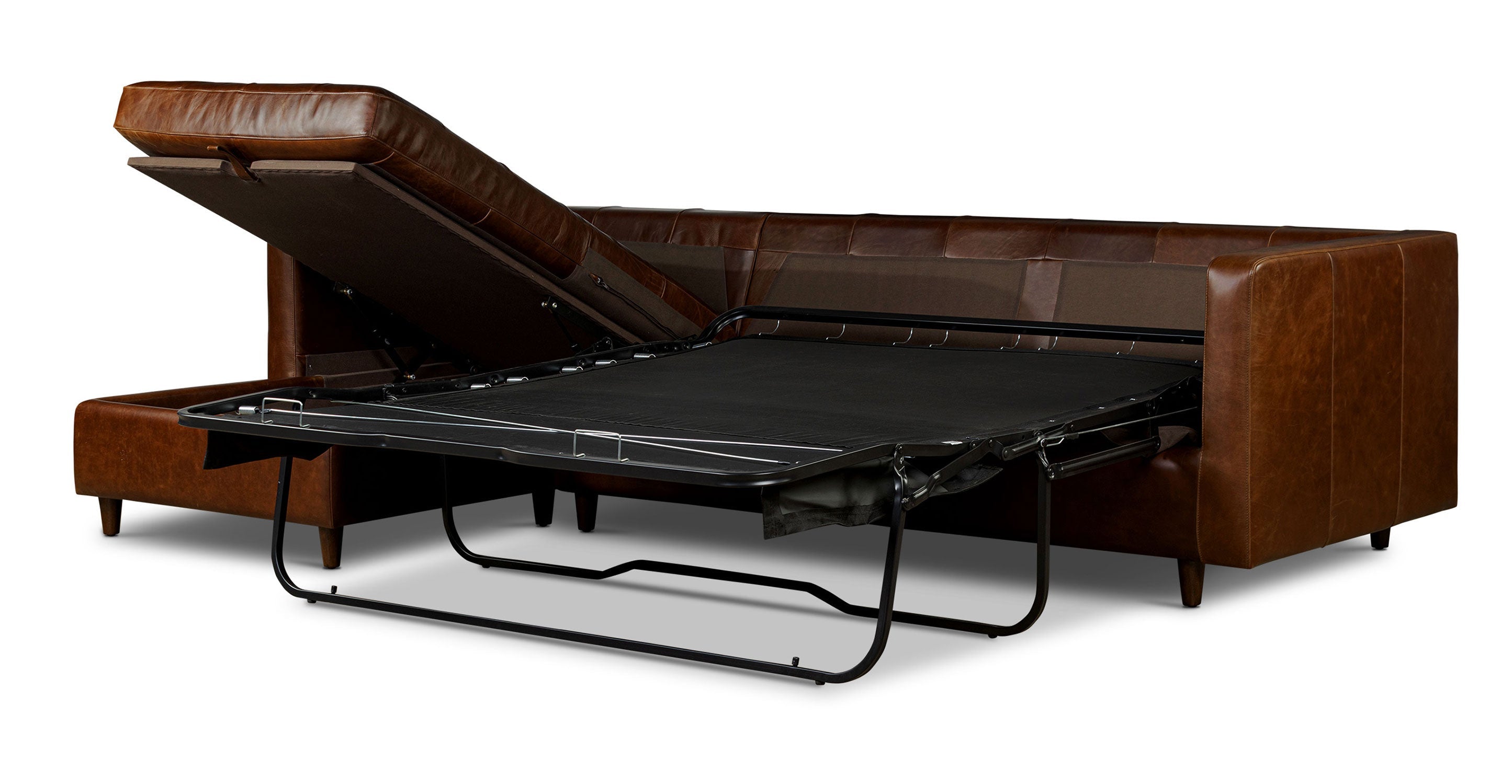 Napa Left-facing Pull-Out Sleeper Sectional