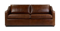 Biltmore Leather Pull-Out Convertible Sleeper Sofa