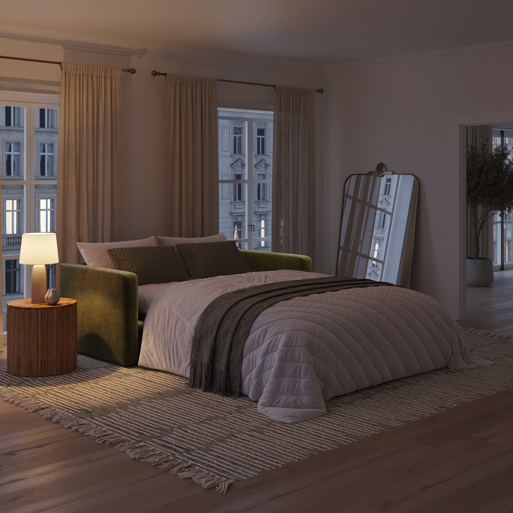 Napa 82 Pull-Out Sofa Bed