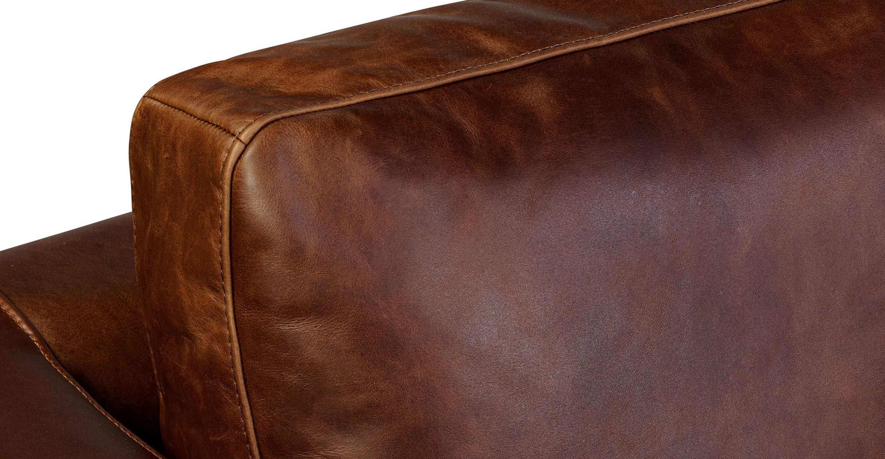 Napa 82 Leather Pull-Out Convertible Sleeper Sofa