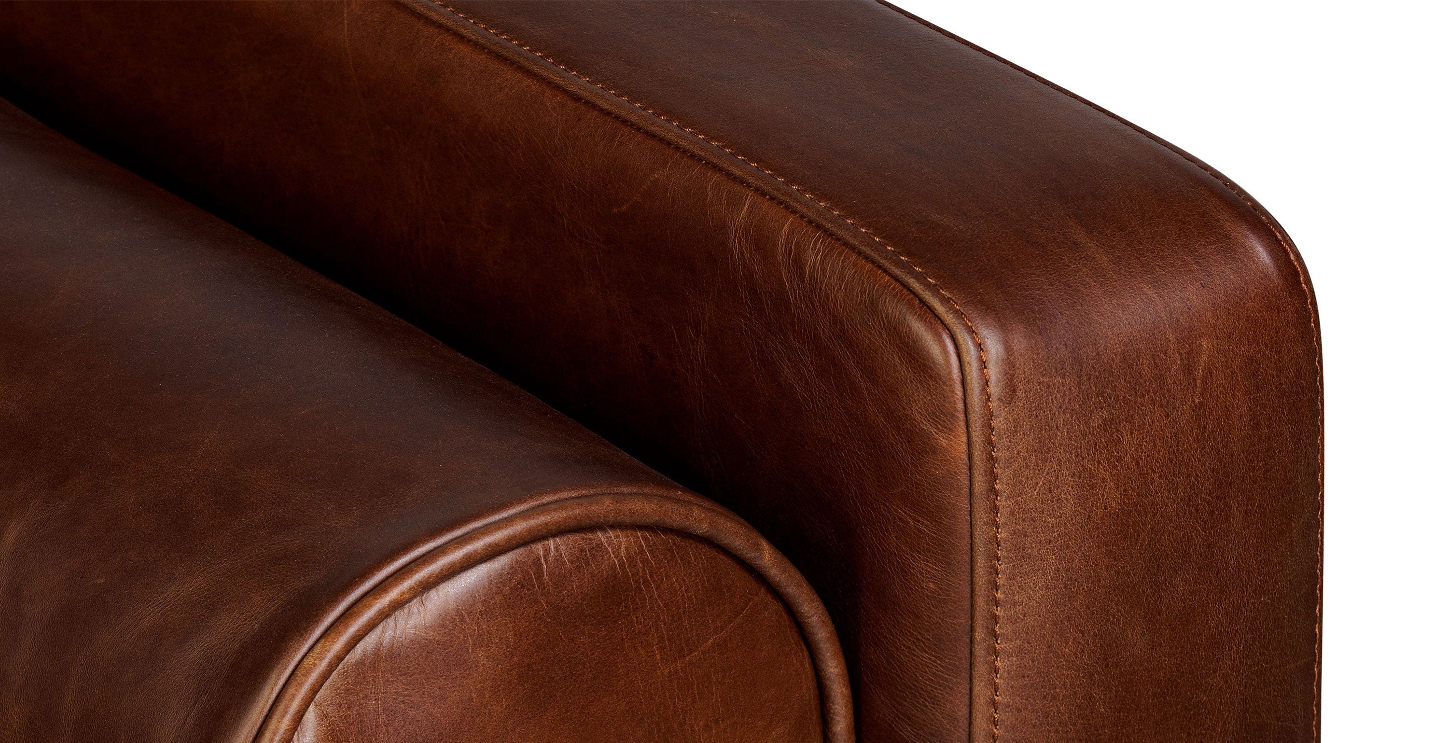 Napa 82 Leather Pull-Out Convertible Sleeper Sofa