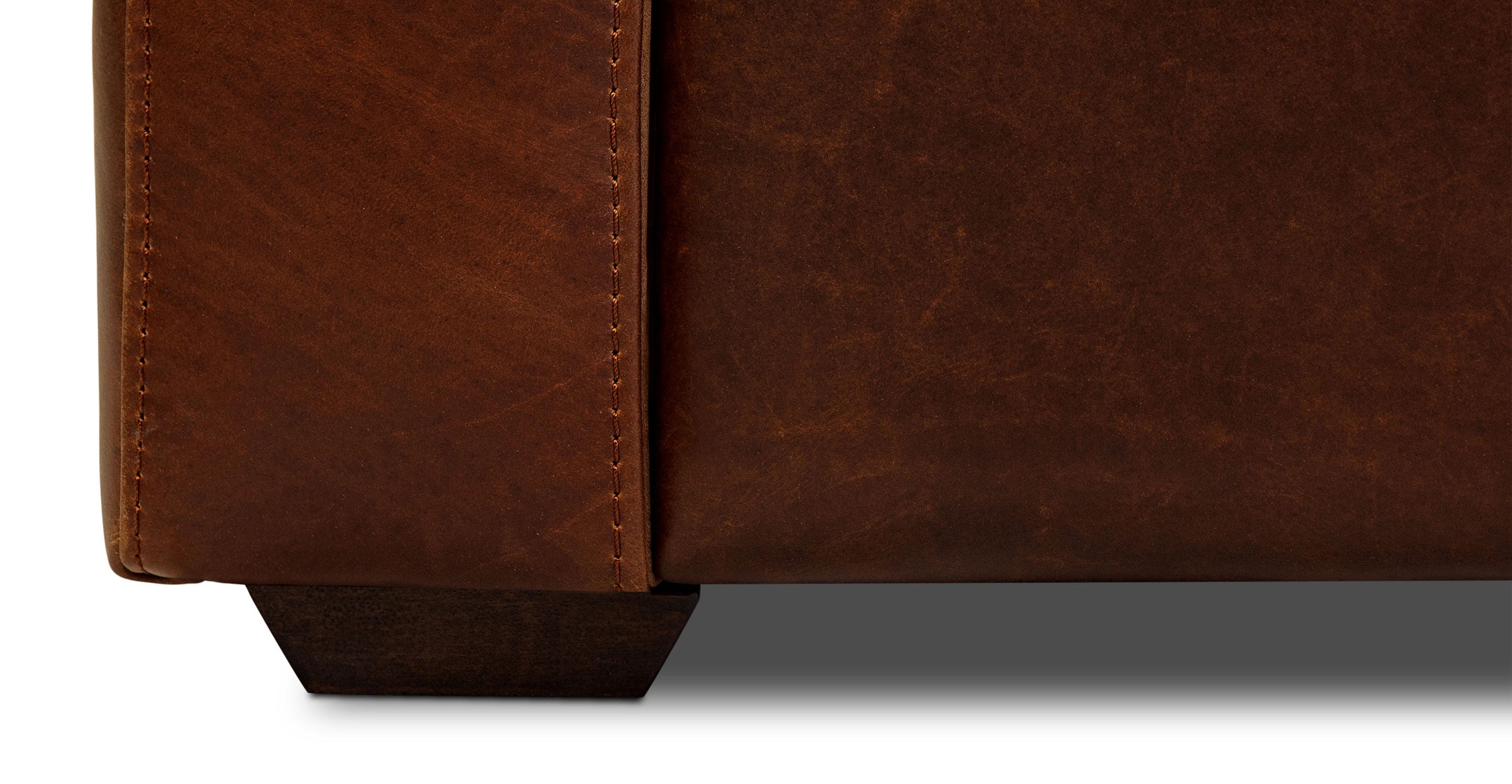 Napa 82 Leather Pull-Out Convertible Sleeper Sofa