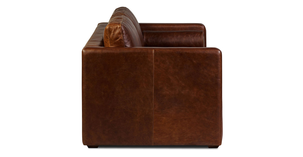 Napa 82 Leather Pull-Out Convertible Sleeper Sofa
