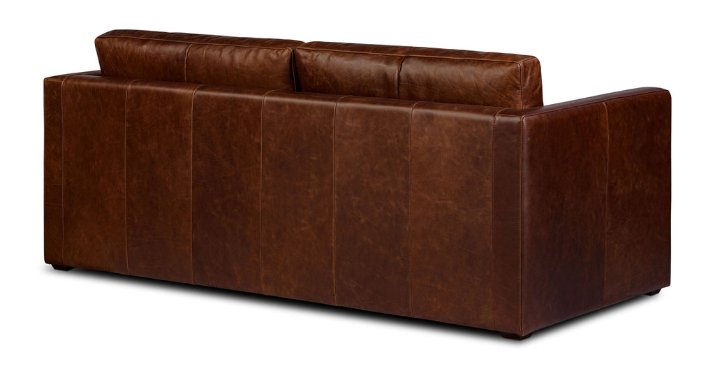 Napa 82 Leather Pull-Out Convertible Sleeper Sofa