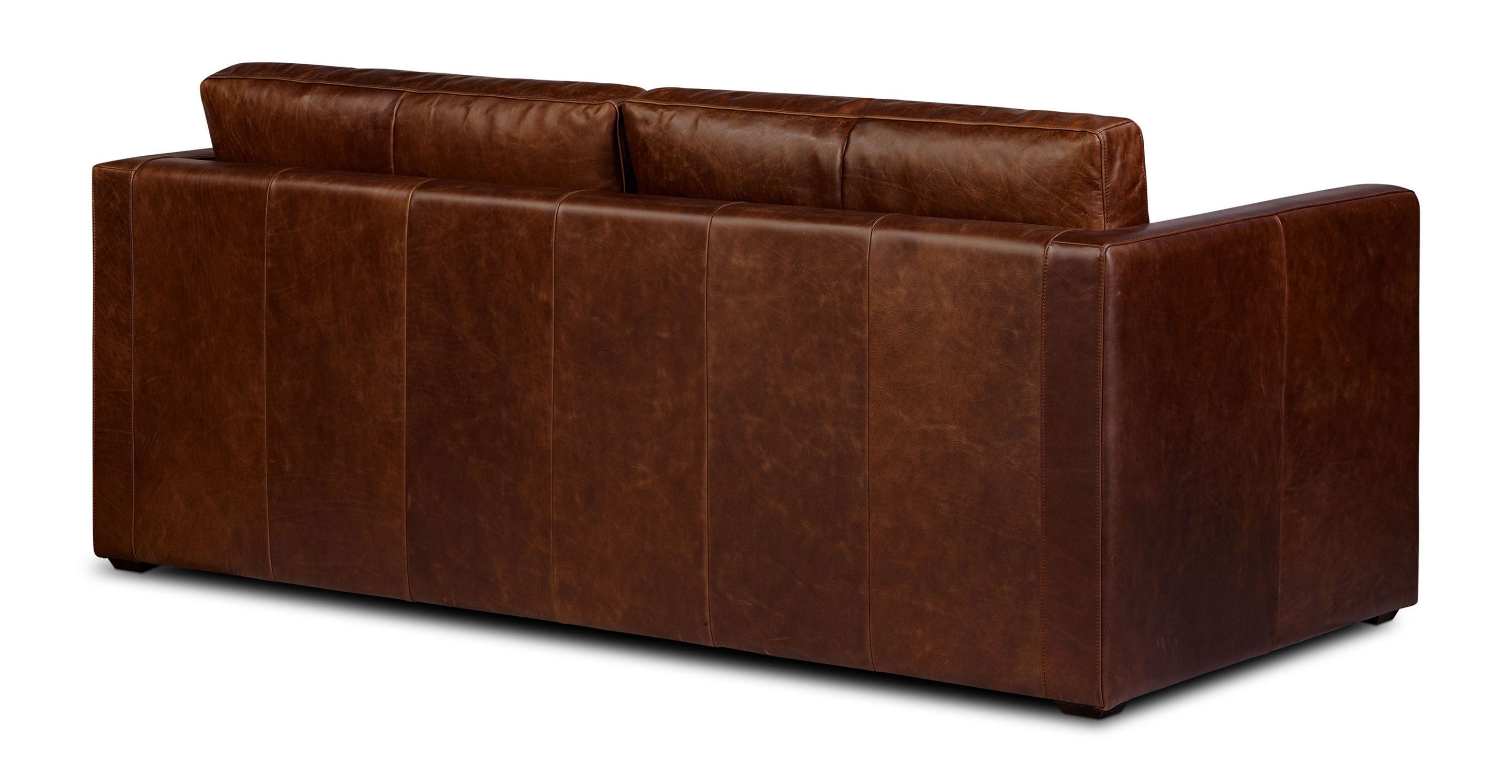 Napa 82 Leather Pull-Out Convertible Sleeper Sofa