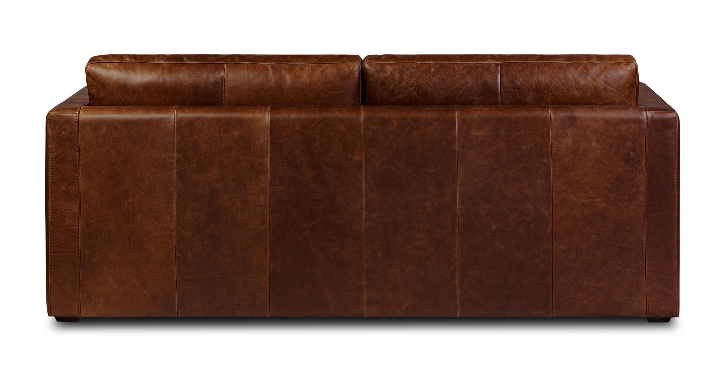 Napa 82 Leather Pull-Out Convertible Sleeper Sofa