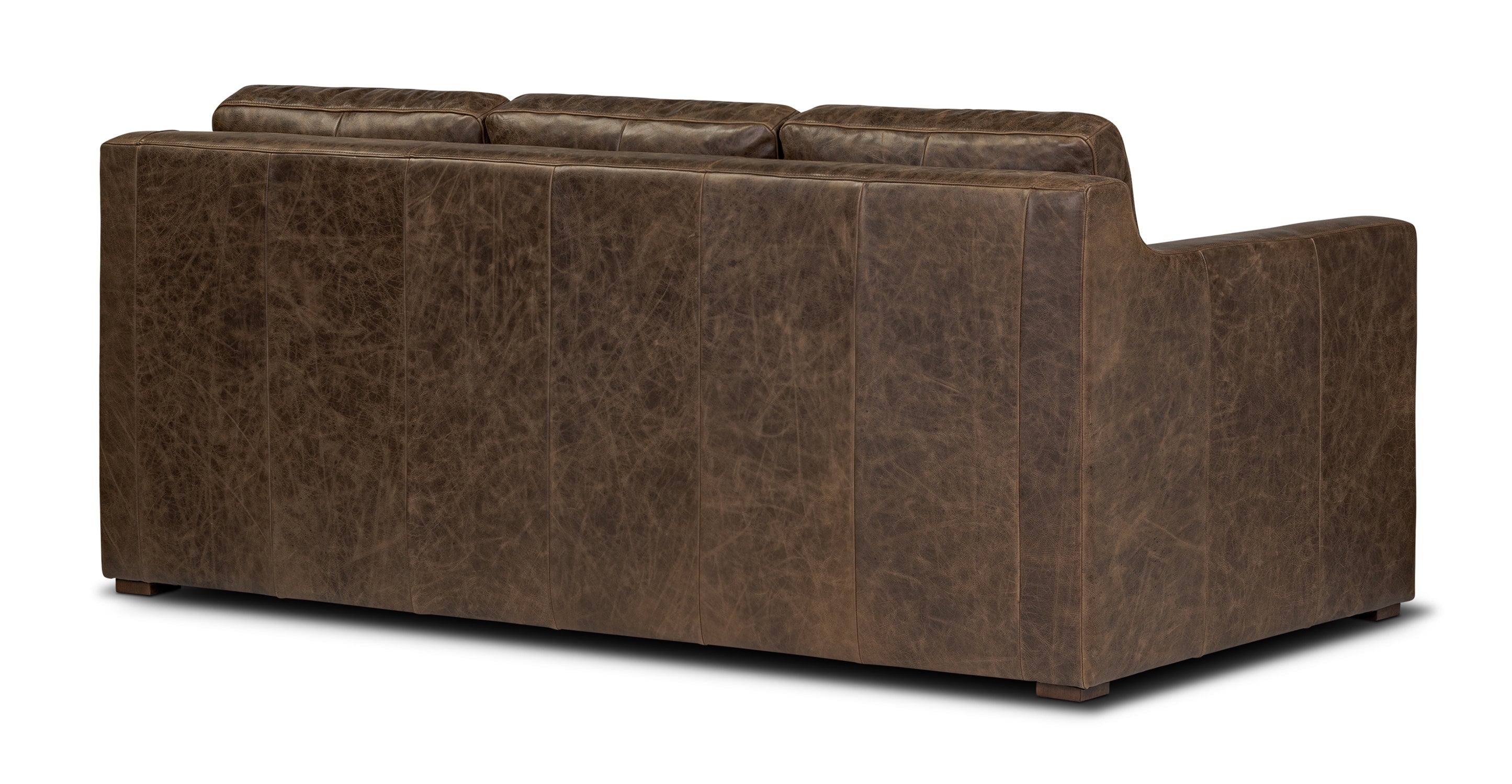 Sorrento Leather Pull-Out Convertible Sleeper Sofa