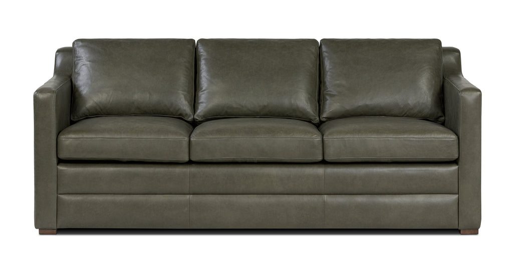 Sorrento Leather Pull-Out Convertible Sleeper Sofa