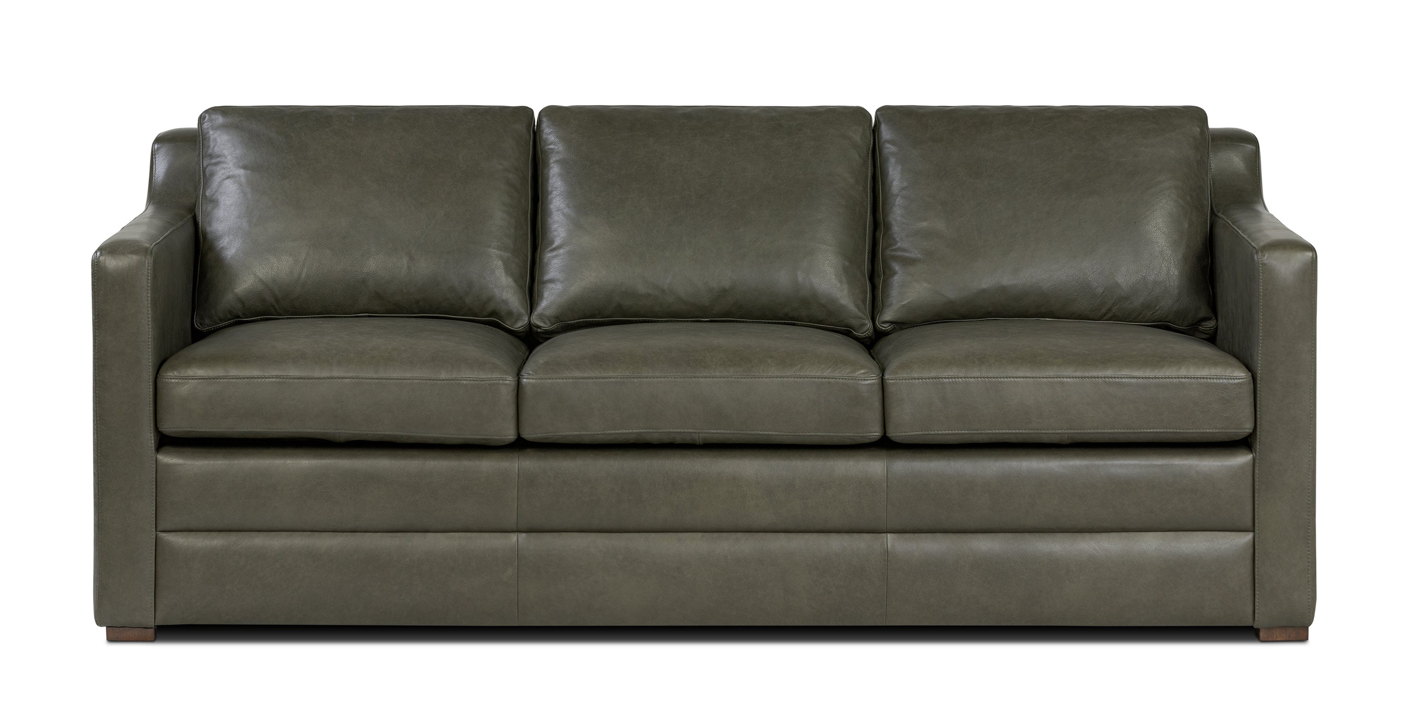 Sorrento Leather Pull-Out Convertible Sleeper Sofa