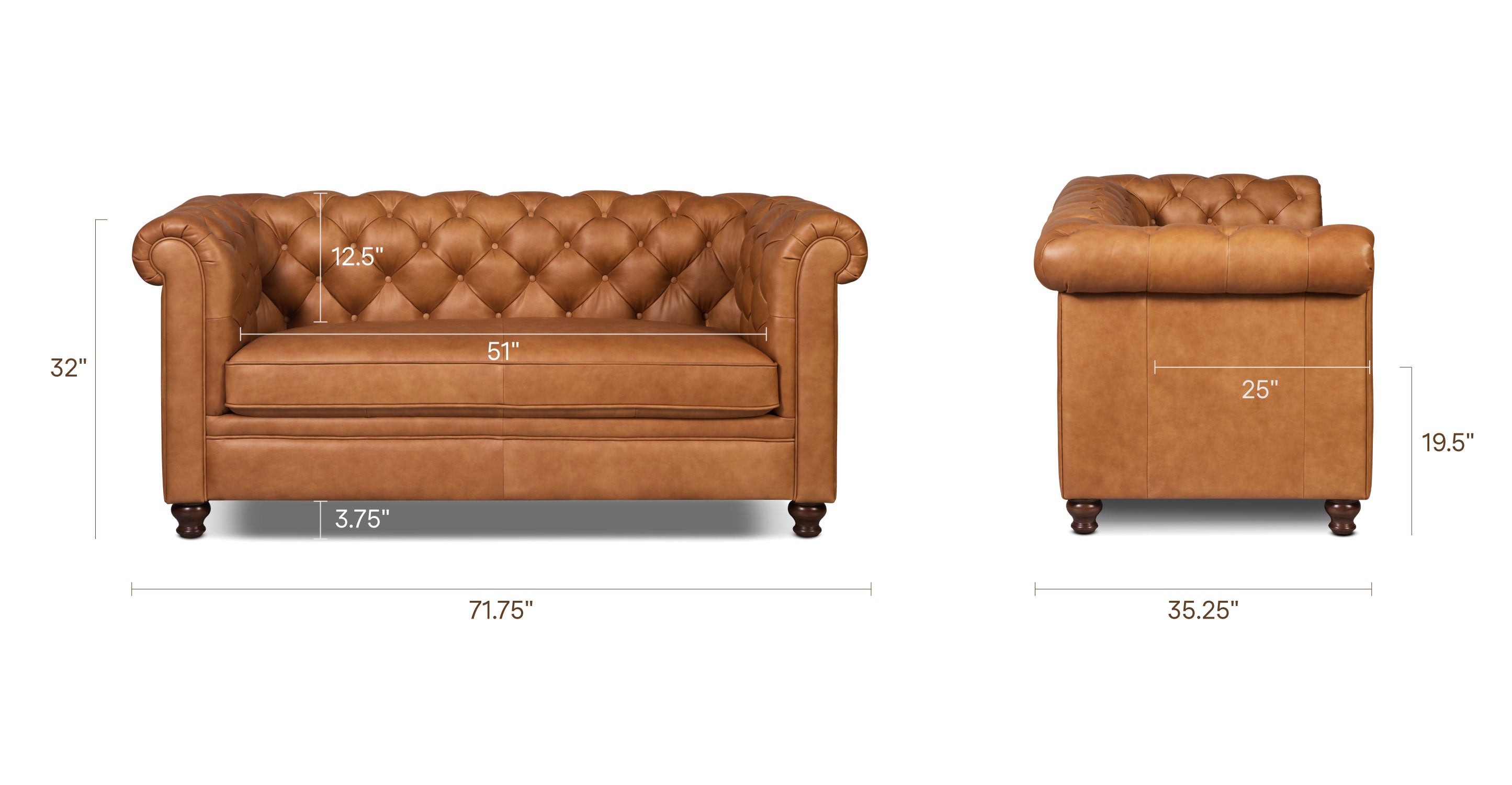 Lyon 72 Apartment Sofa