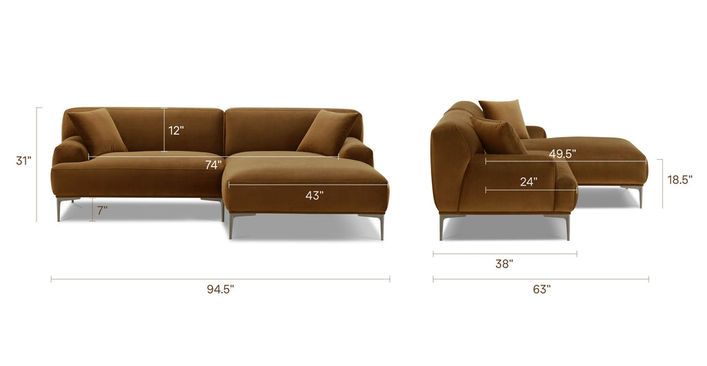 Mineta Right-Facing Sectional