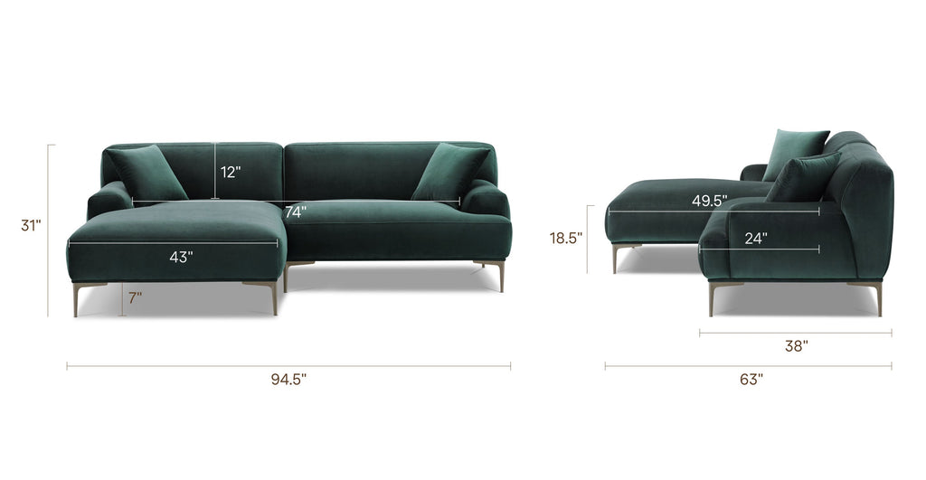 Mineta Left-Facing Sectional