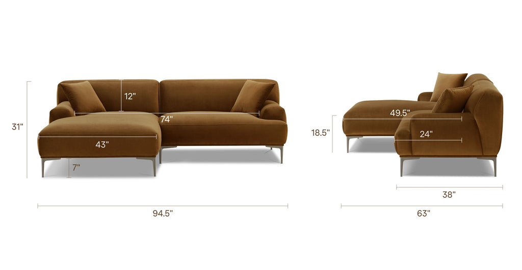 Mineta Left-Facing Sectional