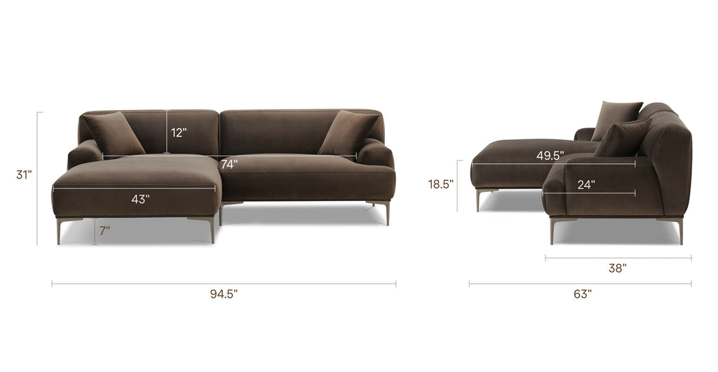 Mineta Left-Facing Sectional