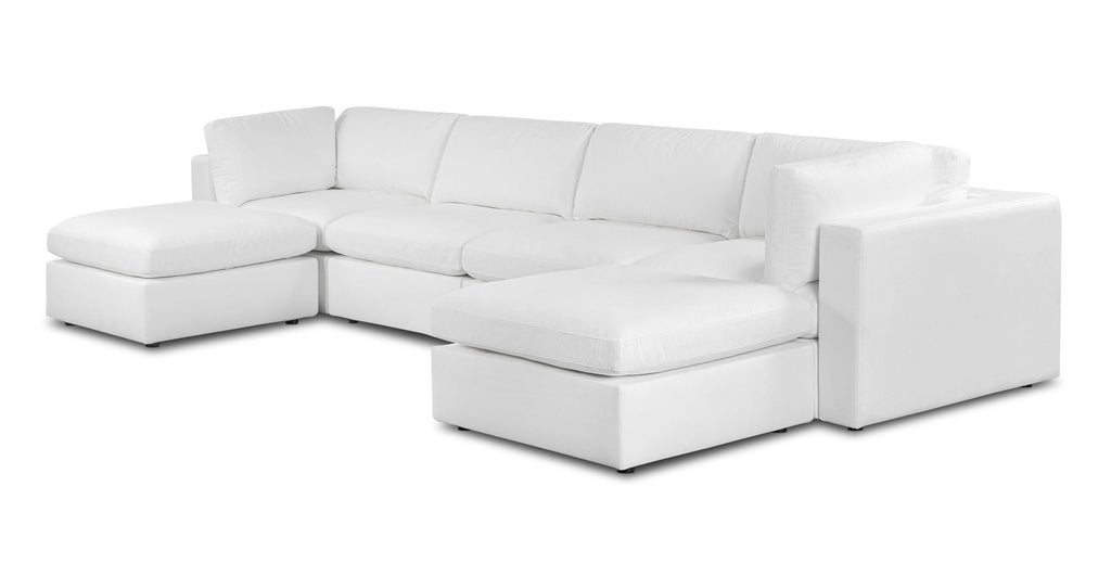 6-Seat Vari Modular Double Chaise Sectional
