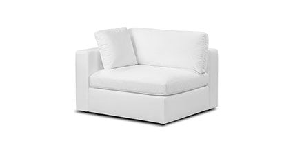 Vari Modular Left Arm Facing Corner + Toss Pillow