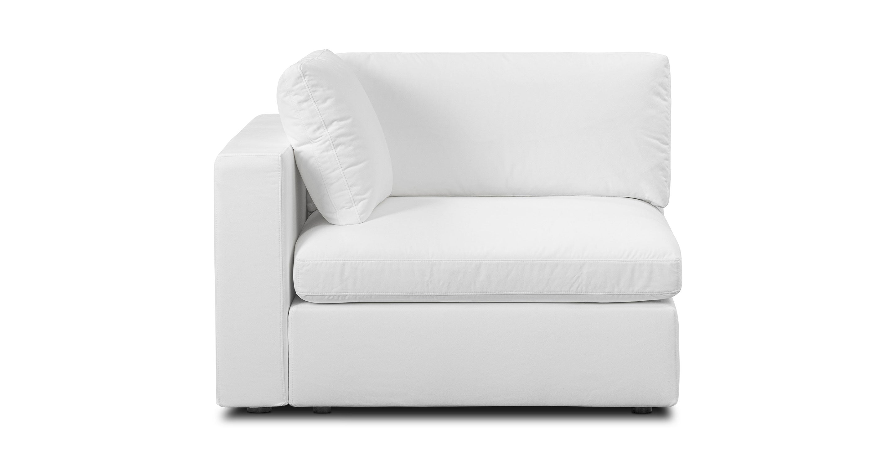 Vari Modular Left Arm Facing Corner + Toss Pillow