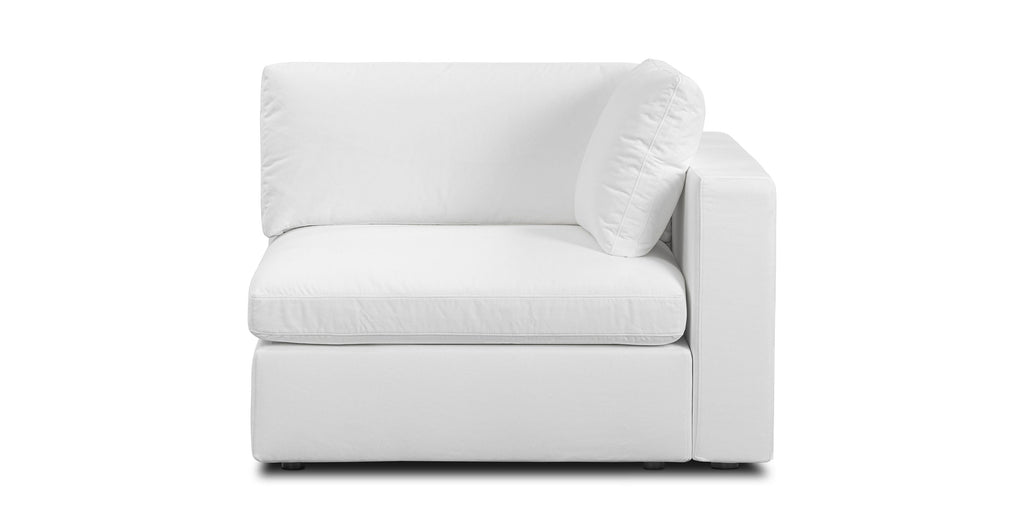 Vari Modular Right Arm Facing Corner + Toss Pillow